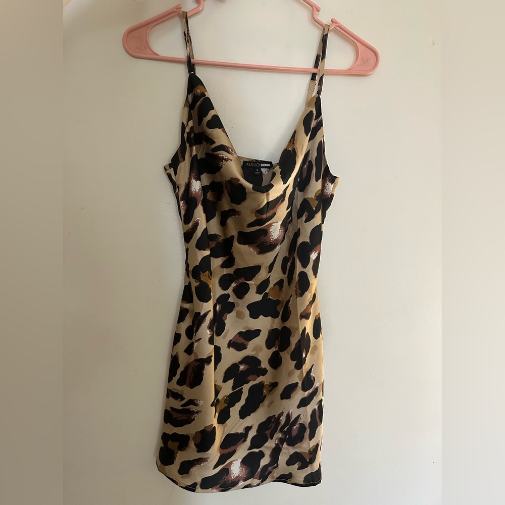 Satin Mini Dress BNWT
